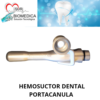 Porta Cánula de Hemosuctor Dental Metálica
