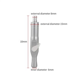 Porta Cánula de Eyector Dental Metálica