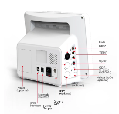 Monitor Multiparametro YK-8000D