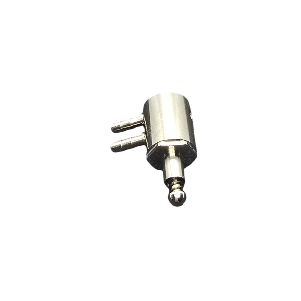 Válvula interruptor de acero inoxidable para sillón dental Gnatus.