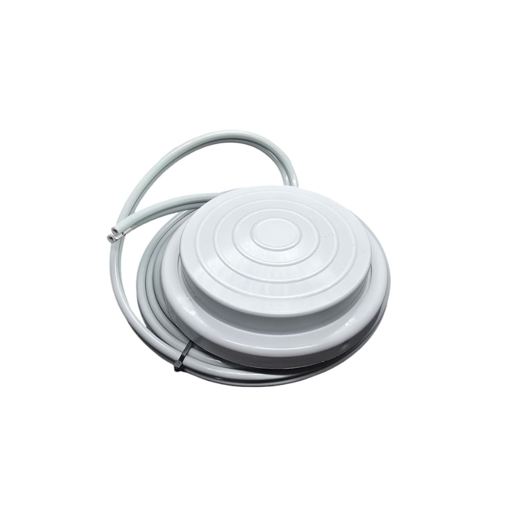 Pedal neumático reóstato para sillón dental con manguera de 2 metros.