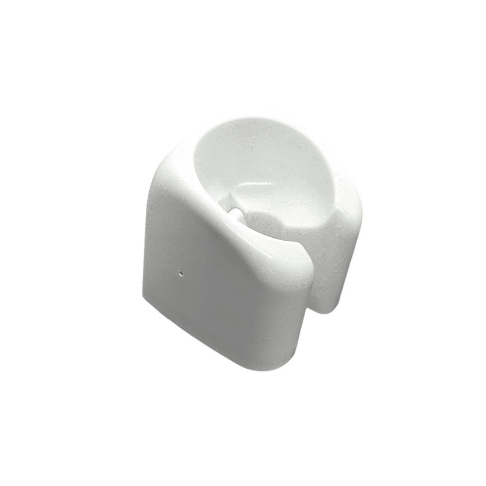 Soporte para pieza de mano dental Olsen con base plástica resistente.