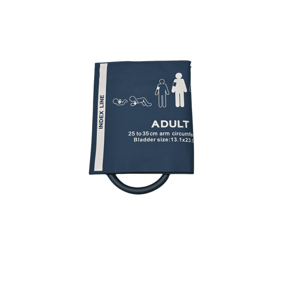 Cierre de velcro de alta resistencia para un ajuste cómodo y seguro en adultos (25x35 cm).