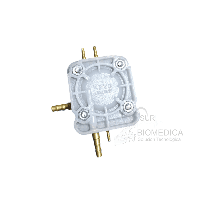 Esta válvula garantiza la durabilidad y compatibilidad con los equipos dentales Kavo Unik.