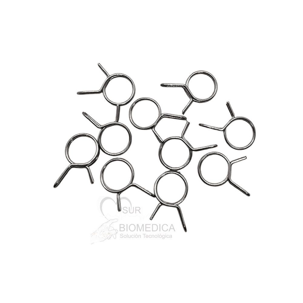 Abrazadera para Manguera de 8mm Acero Inoxidable | Pack 10 Unidades