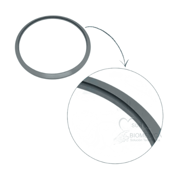 goma puerta autoclave 21 litros
